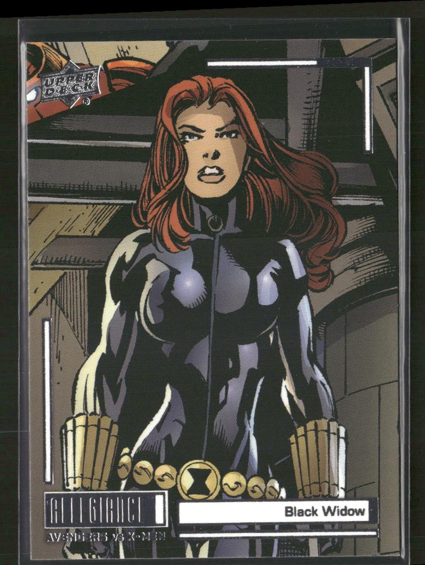 2023 Upper Deck Marvel Allegiance: Avengers vs X-Men #C41 Black Widow