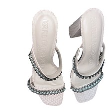 Las mejores ofertas en Tacón de bloque para mujer Karl Lagerfeld