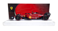 Bbr Modellauto 1:18 Ferrari F1-75 Sainz Gp Bahrain 2022 Rot Ovp