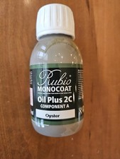 Huile de monocotte Rubio plus 2c composant A huître 130ml non ouverte