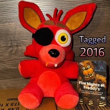 Authentic Tagged Foxy Five Nights at Freddy  s Funko Plush 2016 FNaF