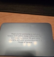 Versace VE2282 - 18k Gold Plated Edition - Brand New In Box
