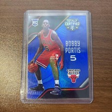 NBA Bobby Portis Chicago Bulls Rookie Card /99 Totally Certified Near Mint. rookie card picture