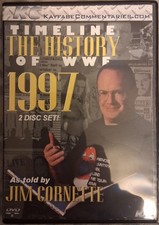 Kayfabe Commentaries Timeline History of WWF 1997 2 Disc DVD Jim Cornette WWE