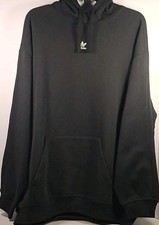 Adidas Originals IY7344 Women's Medium Essentials Oversized Fleece Hoodie, Black