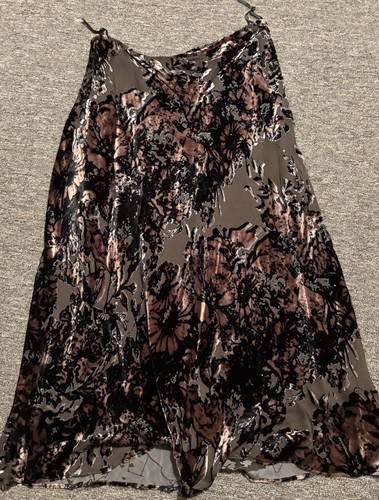 Vintage Adriana Papell Boutique Size 10 Beaded Whimsy Midi Skirt