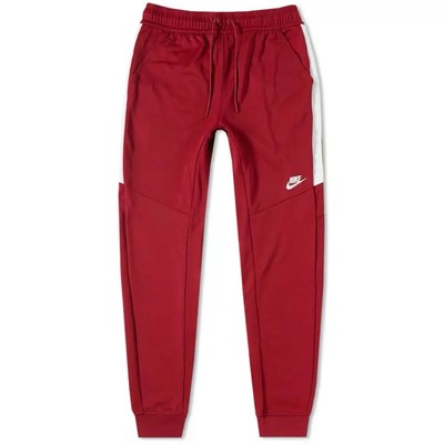 Nike Mens NSW Tribute Track Pants SLIM Medium Cuffed 884898-677 Team Red 2016