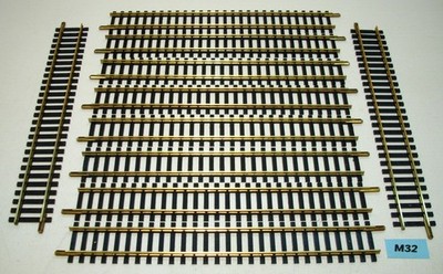 10 gerade Gleise 1700 - 6001 vom FLEISCHMANN H0 Modellgleis - (M32)