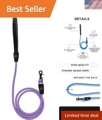 Basecamp Rope Dog Leash- , Durable Pet Leash with Soft Neoprene Padded, Refle...