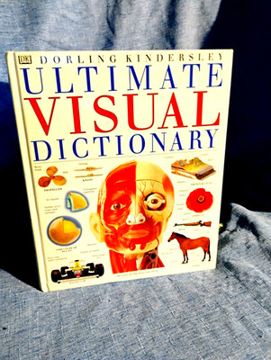 THE ULTIMATE VISUAL DICTIONARY, AI VERIFIED 1ST US ED. 1994  HC VG ILLUSTRATIONS