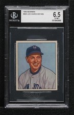 1950 Bowman Leo Durocher (Copyright) #220 BGS 6.5 HOF 0q3