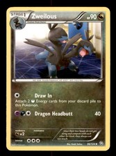 Zweilous 96/124 Uncommon Dragons Exalted Pokemon Moderately Played