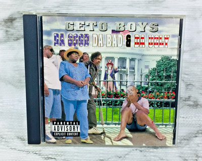 GETO BOYS - DA GOOD DA BAD & DA UGLY (1998) CD (RAP-A-LOT) SCARFACE BUSHWICK OOP