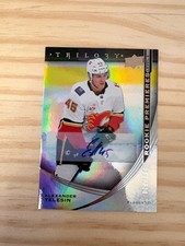 2020-21 Upper Deck Trilogy Silver #84 Alexander Yelesin AU 078/199 - FLAMES