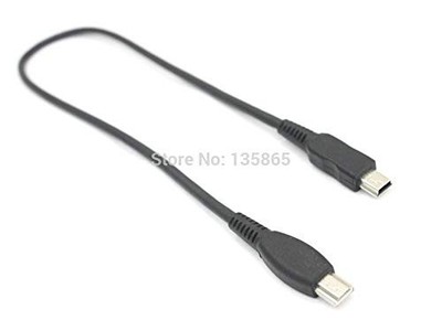 Mini USB Mini-A to Mini-B 5pin USB Cable for Texas Instruments Calculators