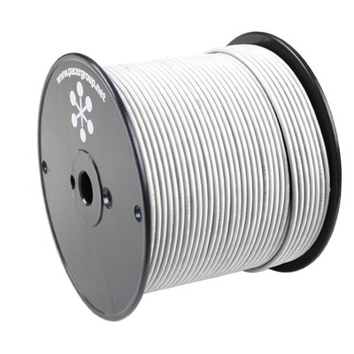 Pacer 12 AWG White Marine Primary Wire, 500 ft.   UL 1426 Compliant