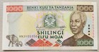 Tanzania 1000 Shillings 2000 Unc