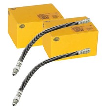 2X HELLA BREMSSCHLAUCH HINTEN passend für MERCEDES C-KLASSE E-KLASSE GLK-KLASSE 