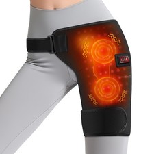 660nm Red Light Therapy Hip Wrap for Sciatica  Hip Pain Relief 3 Heating Levels