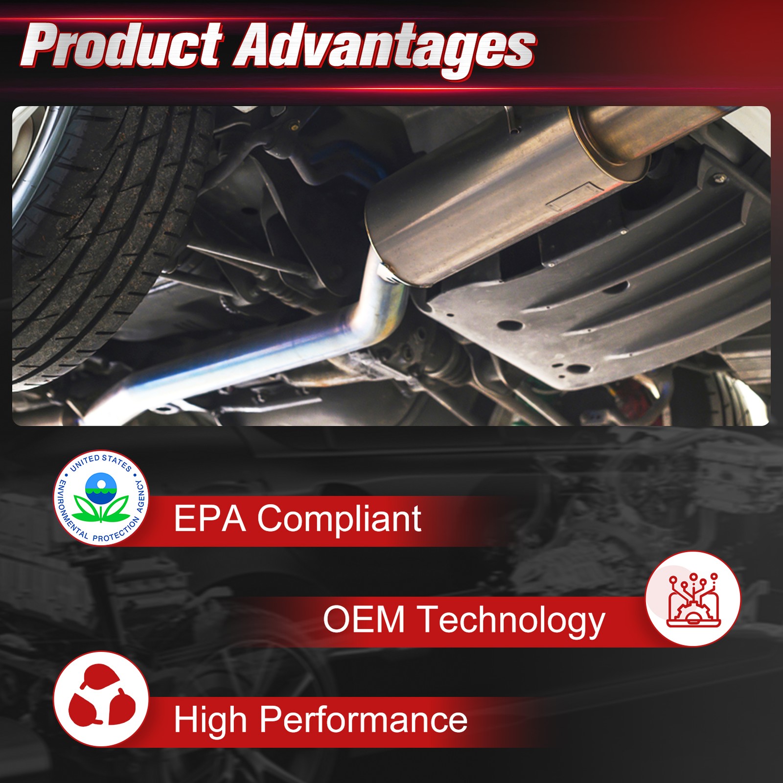 Catalytic Converter Fit For 2009-2014 Nissan Murano 3.5L V6 EPA Compliant