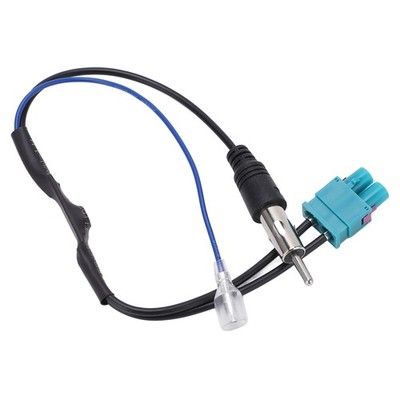 Dual FAKRA Radio Antenna Adapter With Amplifier For AG RNS510 MFD3 KYLQ