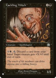Cackling Witch 119/350 The List Reprints