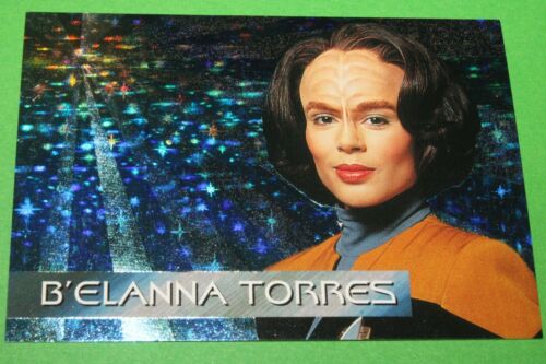 1995 STAR TREK VOYAGER SEASON 1 SERIES 1 SPECTRA FOIL CREW INSERT CARD SET S1-S9 - Picture 6 of 16