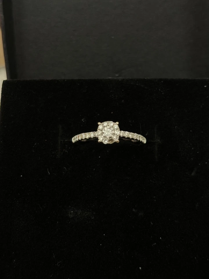 Natural Diamond Engagement Ring Set Pre-Owned  - Image 4 of 4