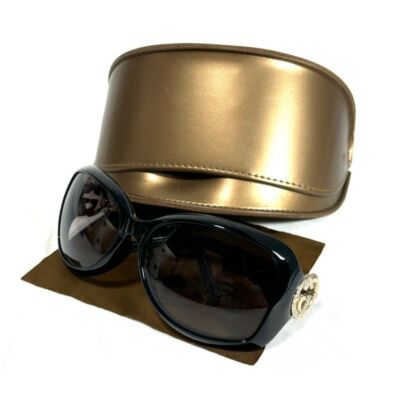 GUCCI Gucci Bamboo Interlocking G Biju Sunglasses/Glasses Black