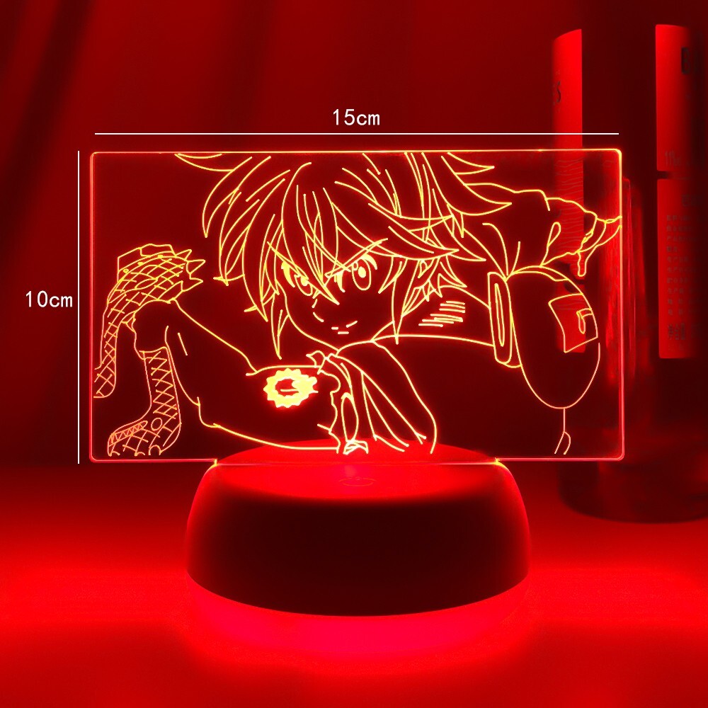 Veilleuse Meliodas Seven Deadly Sins 16 Couleurs LED avec Télécommande