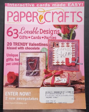 Paper Crafts Magazine Feb 2006 Autumn Halloween Ideas CK Media Crafts Good