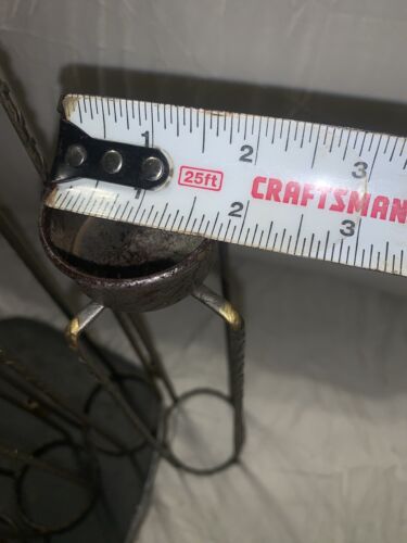 Vintage Candle Stand 8 Candleopra Hinged Moveable Metal Stand - Picture 7 of 15