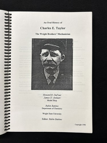 Oral History of CHARLES E. TAYLOR Wright Brothers’ Mechanician SC - Picture 4 of 17