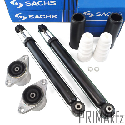 6 SACHS Stoßdämpfer Domlager Staubmanschetten hinten für Audi A6 C5 Passat 3B