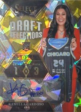 2024 Panini Select WNBA Draft Selections Signatures#22 Kamilla Cardoso