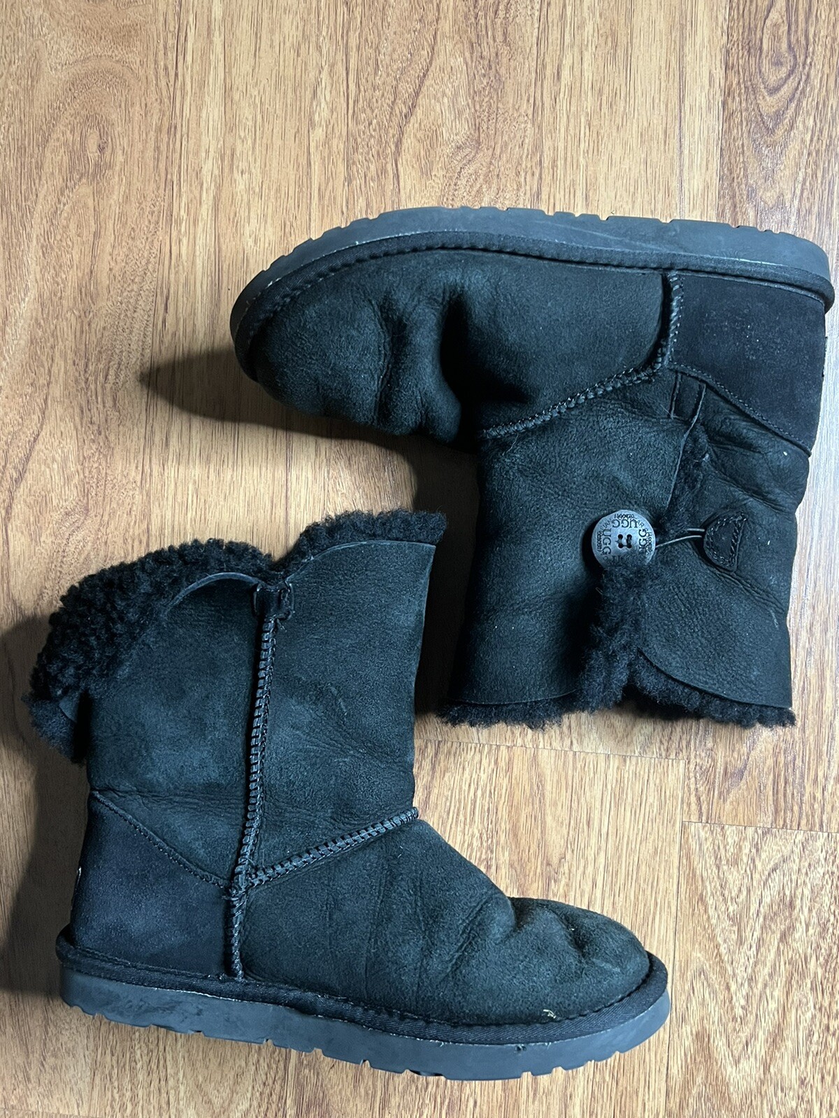 Ugg Bailey Button ll Suede Shearling Boots - image 2