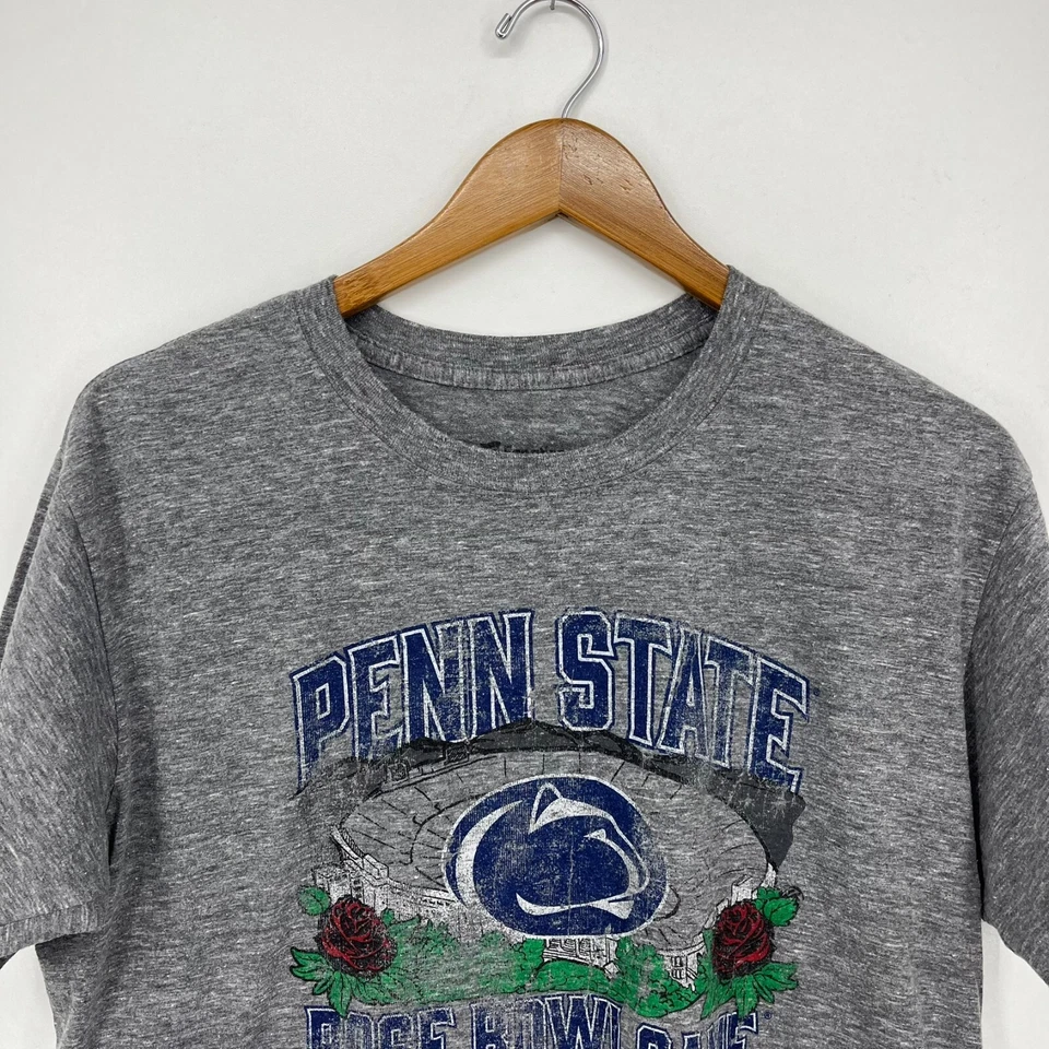 Camiseta Penn State Nittany Lions Rose Bowl Game para hombre L gris 2017 fanáticos Foto 2 de 4