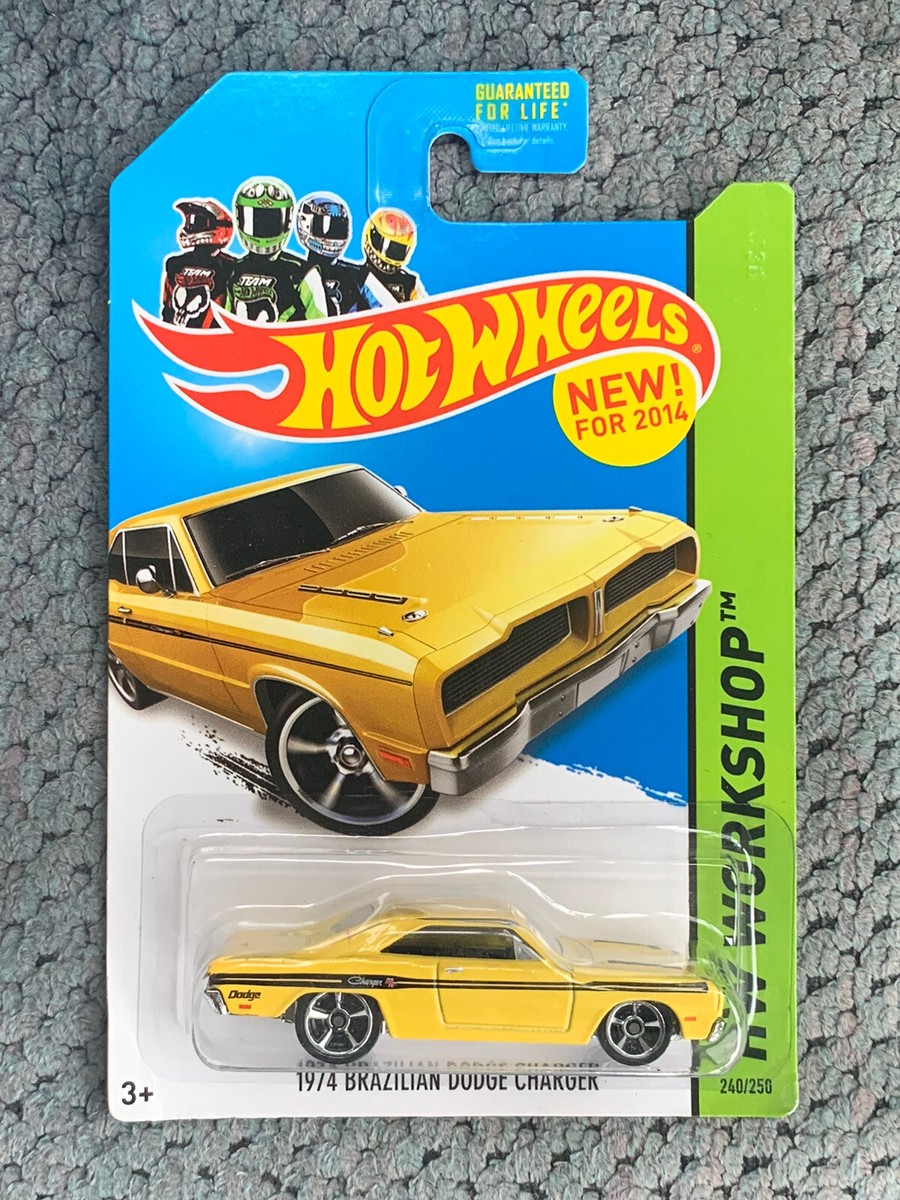 brado HYPER CHARGER HC-HJA-04（ガラクタ屋さん専用） Hot Wheels 1974 Brazilian Dodge Charger Yellow 240/250 HW Workshop