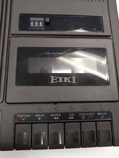 Vintage EIKI Portable Cassette Tape Recorder 5030A PARTS ONLY Read description.