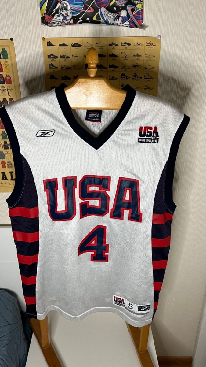 USA Olympic basketball team Allen Iverson Reebok nba jersey | eBay