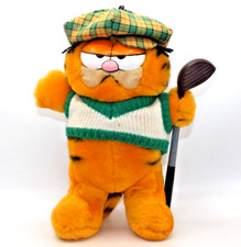 9" Garfield Plush Golf Pro by Dakin gift for golfer