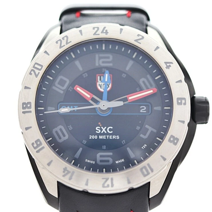LUMINOX Watches 5127 SXC Steel GMT quartz Stainless Steel black eBay