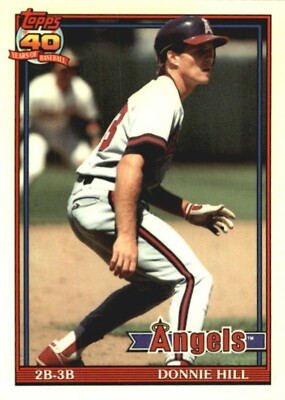 1991 Topps Tiffany California Angels You Pick the Player