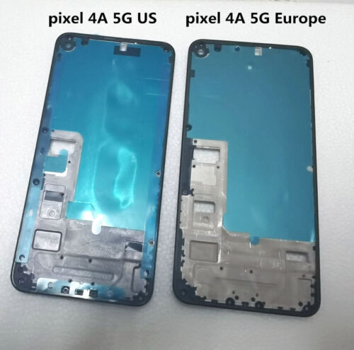 NEW Frame For Google Pixel 4A 4A 5G Middle Frame Plate Housing Bezel Replacement - Afbeelding 1 van 8