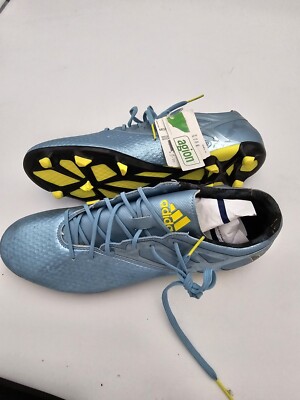 ADIDAS Messi 15.2 FG AG Soccer Cleats Ice Metallic Blue NEW Men Sz