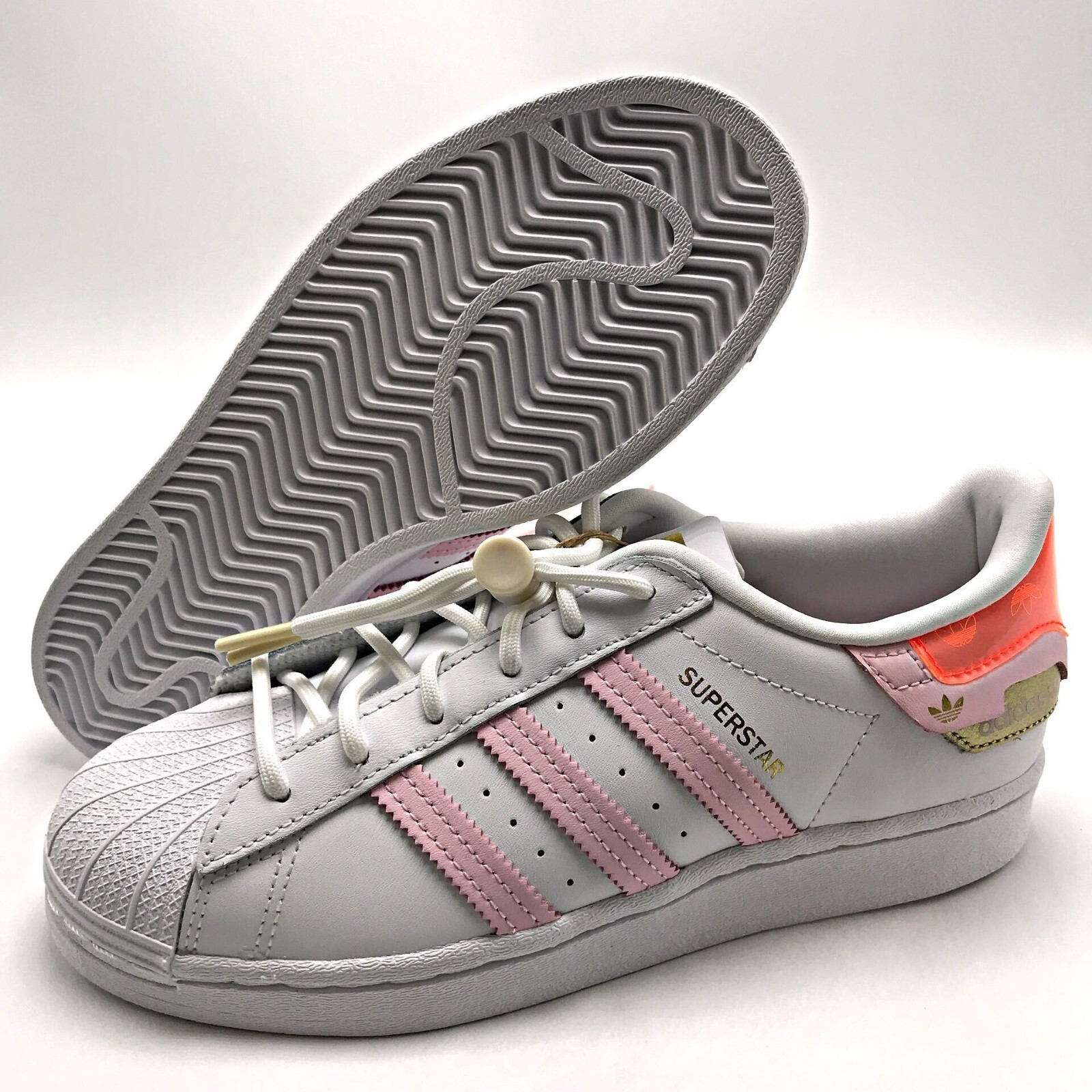 Adidas Originals Superstar W White Toggle Women\u0026#039;s Shoes H00659 | eBay