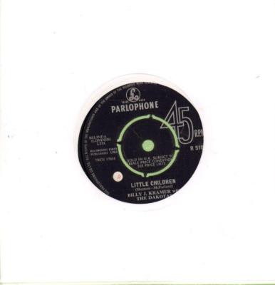 Billy J Kramer(7'' Vinyl)Little Children-Parlophone-R 5105-UK-1964-Ex/Ex