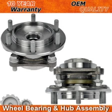 Set of 2 Front Wheel Bearing and Hub assy for 14 - 19 Toyota 4Runner 950-004 B6