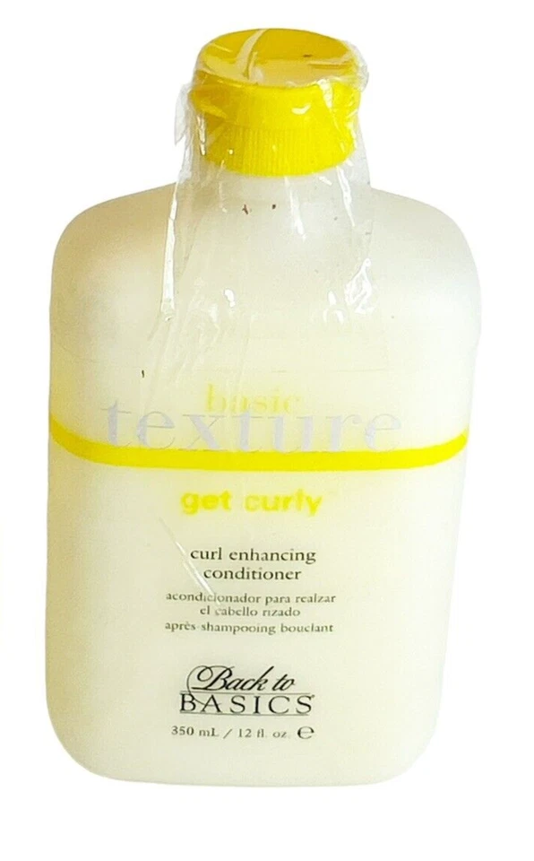 Set of 2 SET Back To Basics Get Curly Curl Enhancing Conditioner 12 oz NEW SEAL - Image 2 of 4