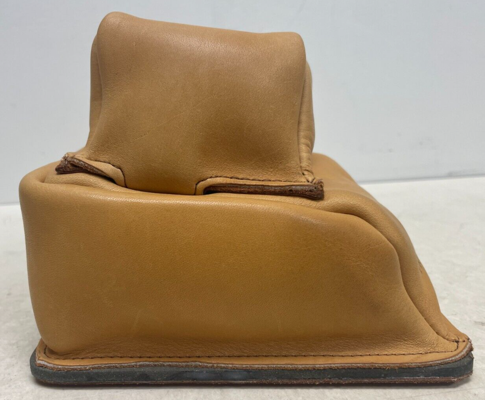 Protektor Model 13B Leather Rabbit Ear Rear Shooting Rest Bag MADE IN